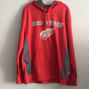 Majestic Detroit Red Wings Hoodie NHL Mens XL
Sweatshirt Hooded Pullover Red